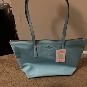 BRAND NEW WITH TAGS Nylon Blue Kate Spade Bag